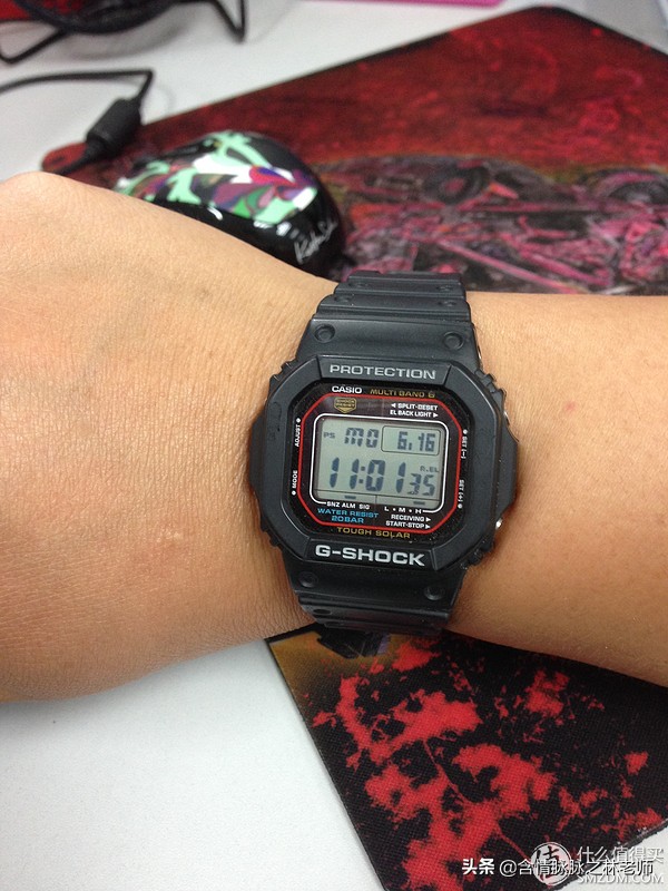 卡西欧ef130佩戴效果,卡西欧登山表日常佩戴好看吗