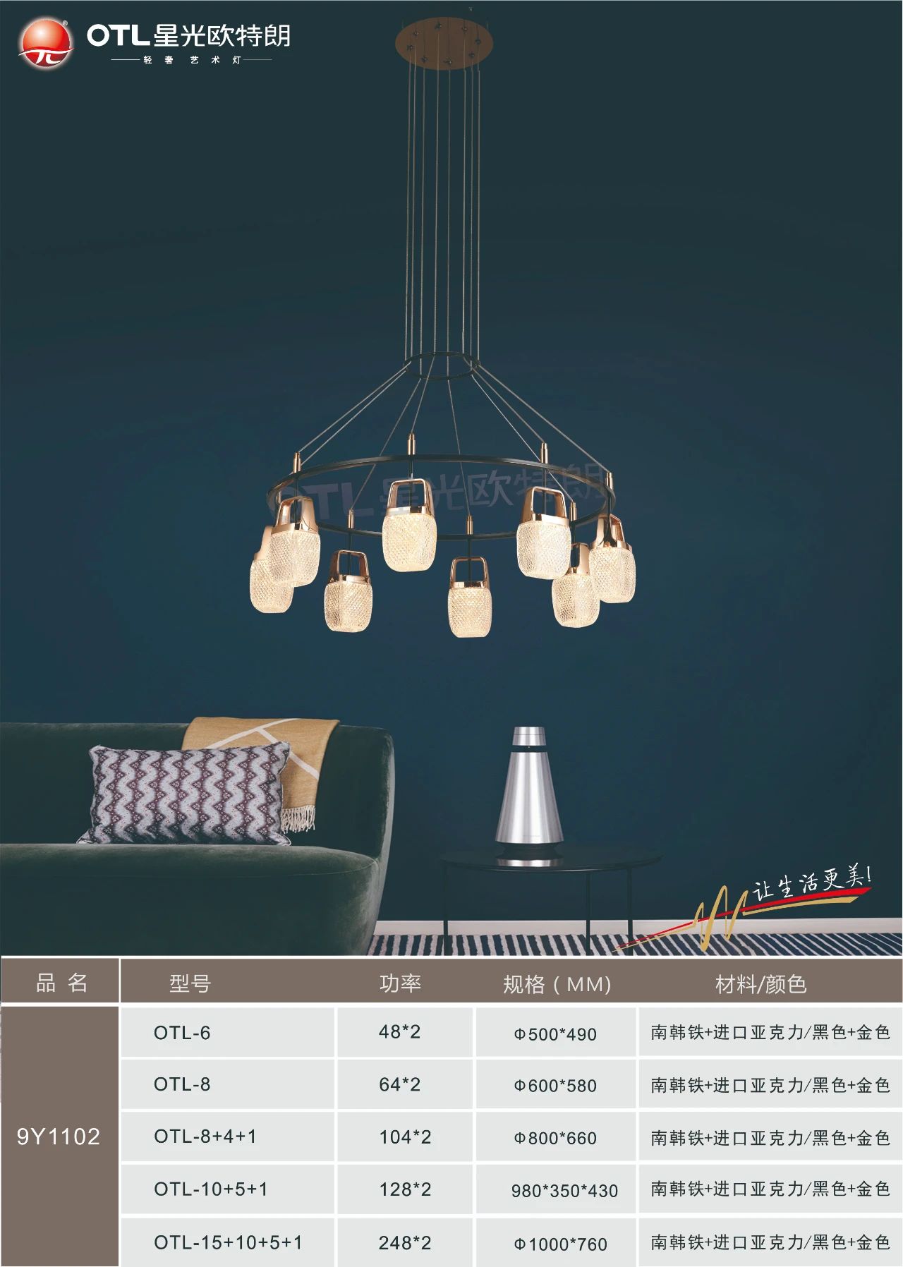 星光欧特朗照明,星光欧特朗灯具是几线品牌的