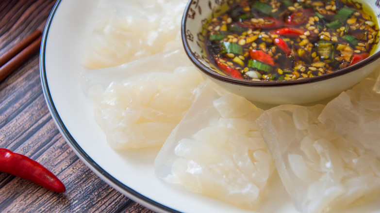 怎么做水晶皮冻最简单做法,简便制作水晶皮冻