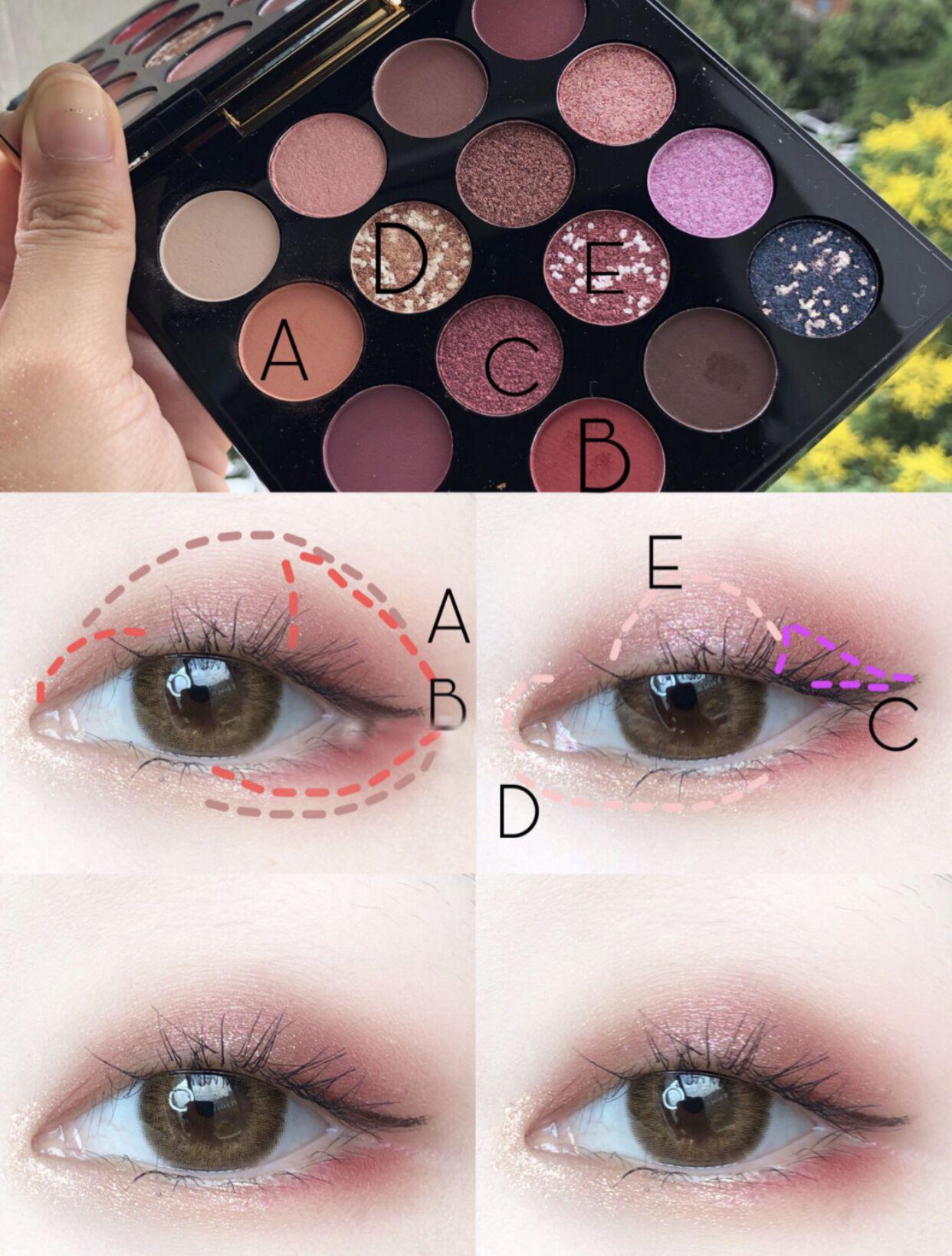 单眼皮眼妆教程干净高级无眼影,韩式眼妆单眼皮眼妆视频教程