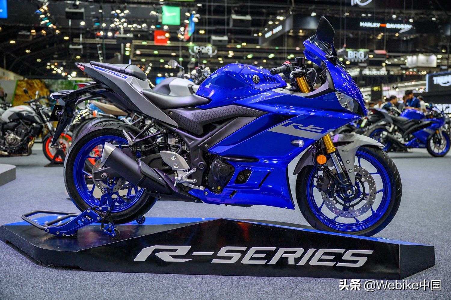 泰国摩托车车展!雅马哈超狂促销回馈车友