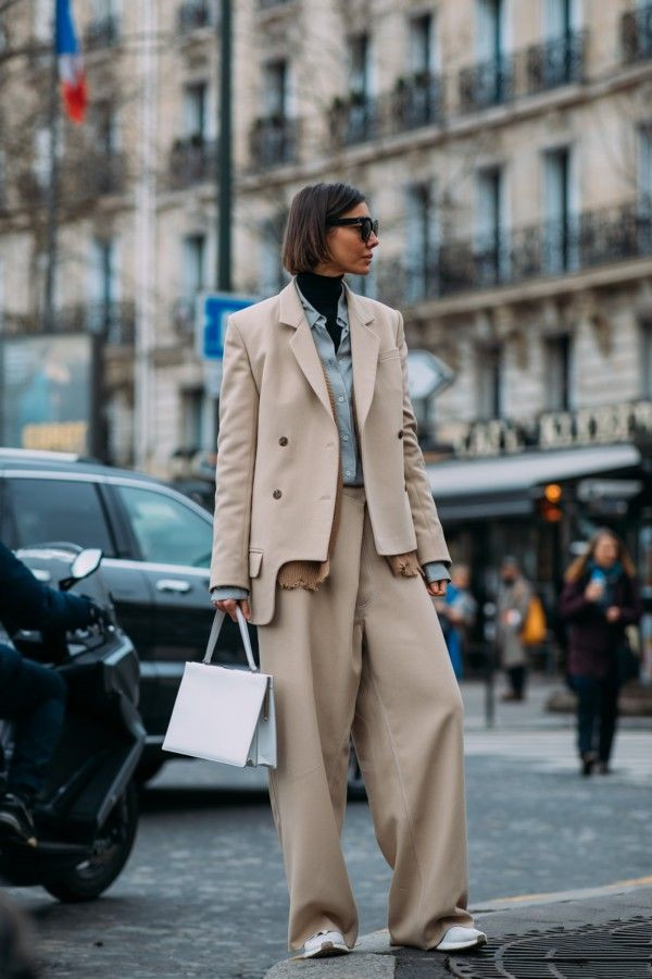 穿哈伦裤既时髦又显瘦,小个子裤装哈伦裤