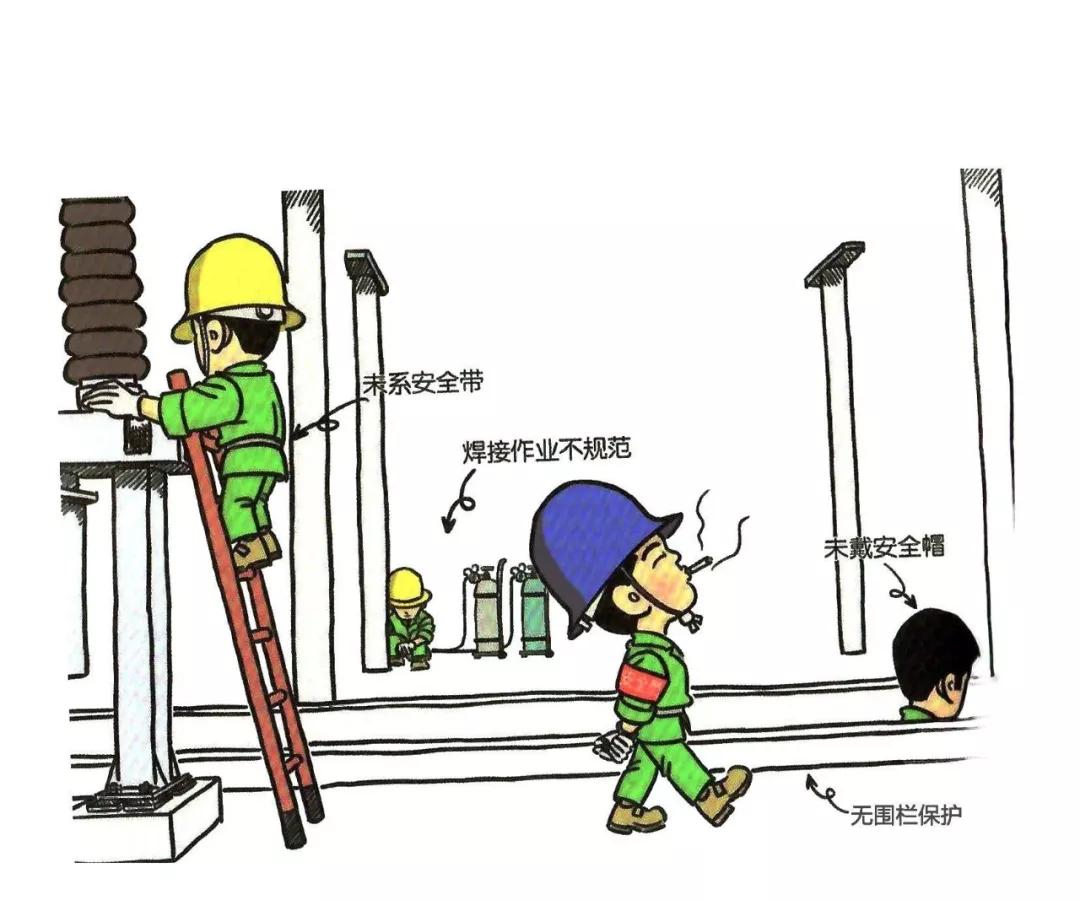 安全知识漫画速成,安全漫画落实安全责任