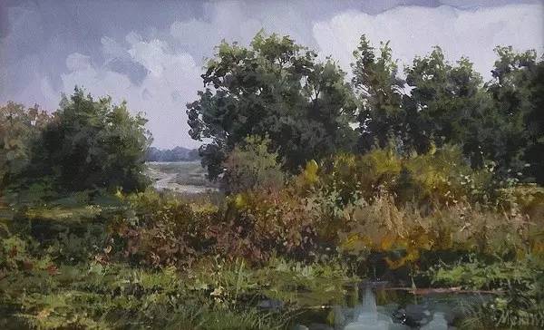 固体水彩画教程风景画,怎样画山水风景画教程