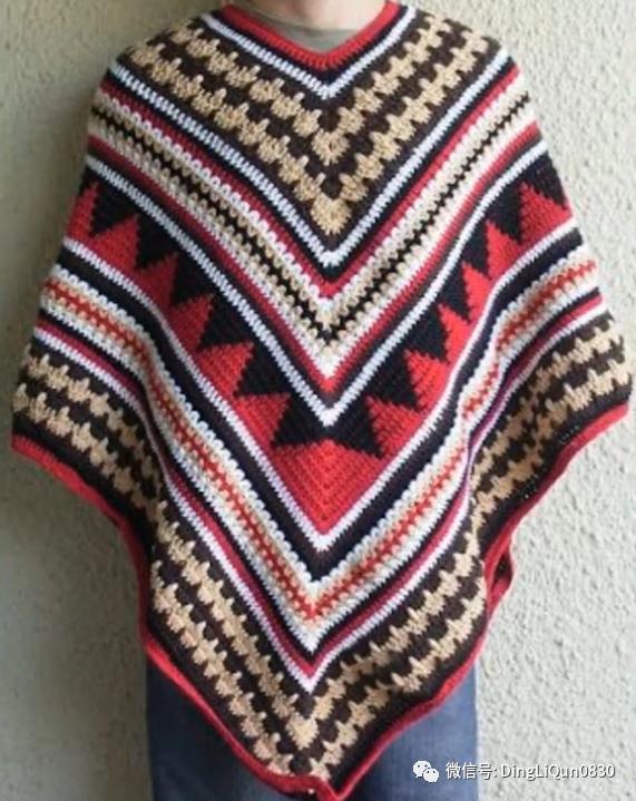 高档蕾丝钩花斗篷披肩防晒衣,针织披肩花样图片大全