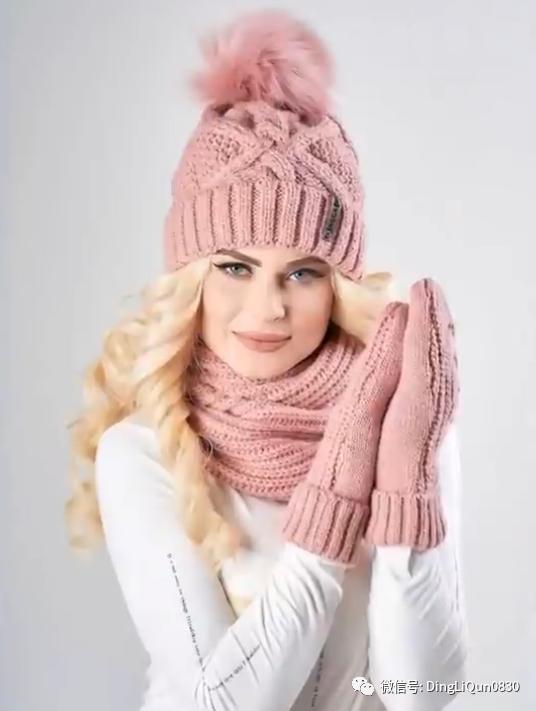 针织洋气气质帽子,针织帽子创意爆款