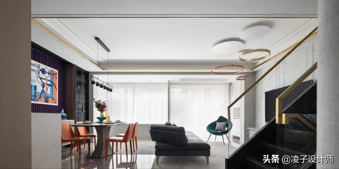 小户型三层复式极简,三层复式住宅