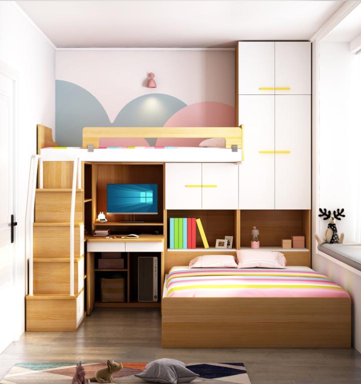 儿童房选择上下床,谁说上下床只适合二胎使用