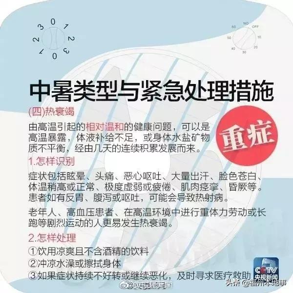 中暑住进icu昏迷不醒好几天,警惕持续高温夏季中暑