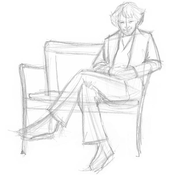 线稿构图快速入门,人物构图线稿教程