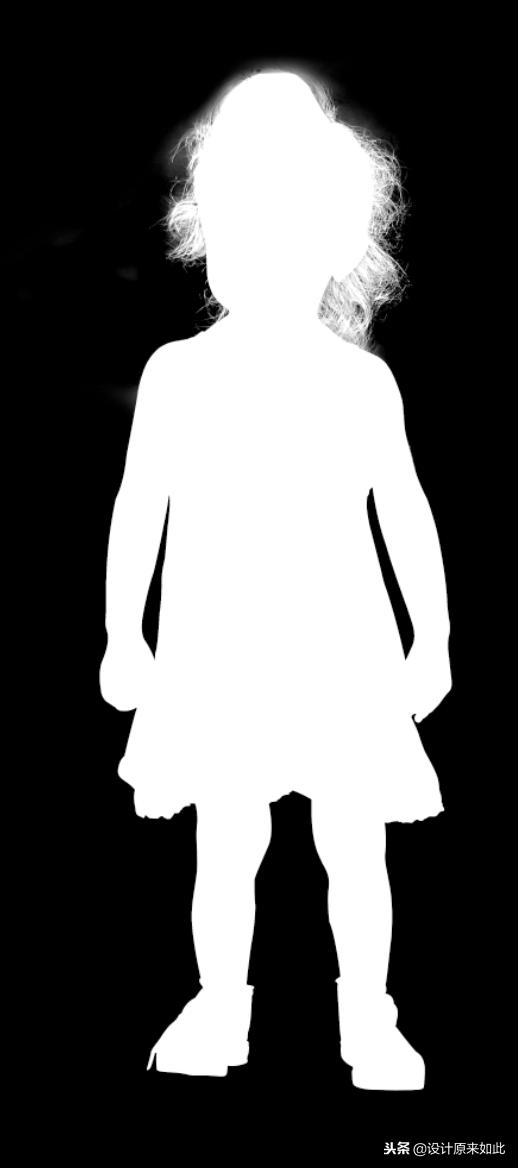 不会抠图也能10秒搞定的白底图,ps通道抠图的原理是什么