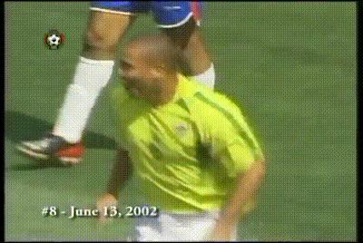 罗纳尔多十大最佳进球,外星人罗纳尔多世界杯进球全纪录