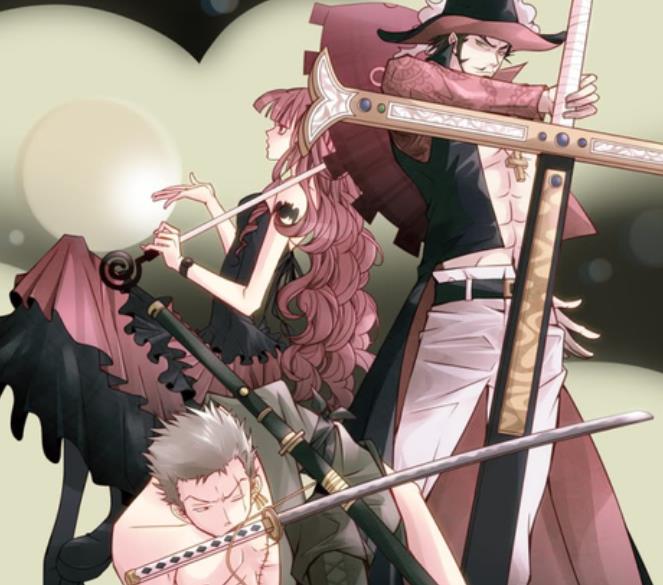 索隆和佩罗娜鹰眼在岛上的故事,佩罗娜索隆鹰眼在一起是哪一集