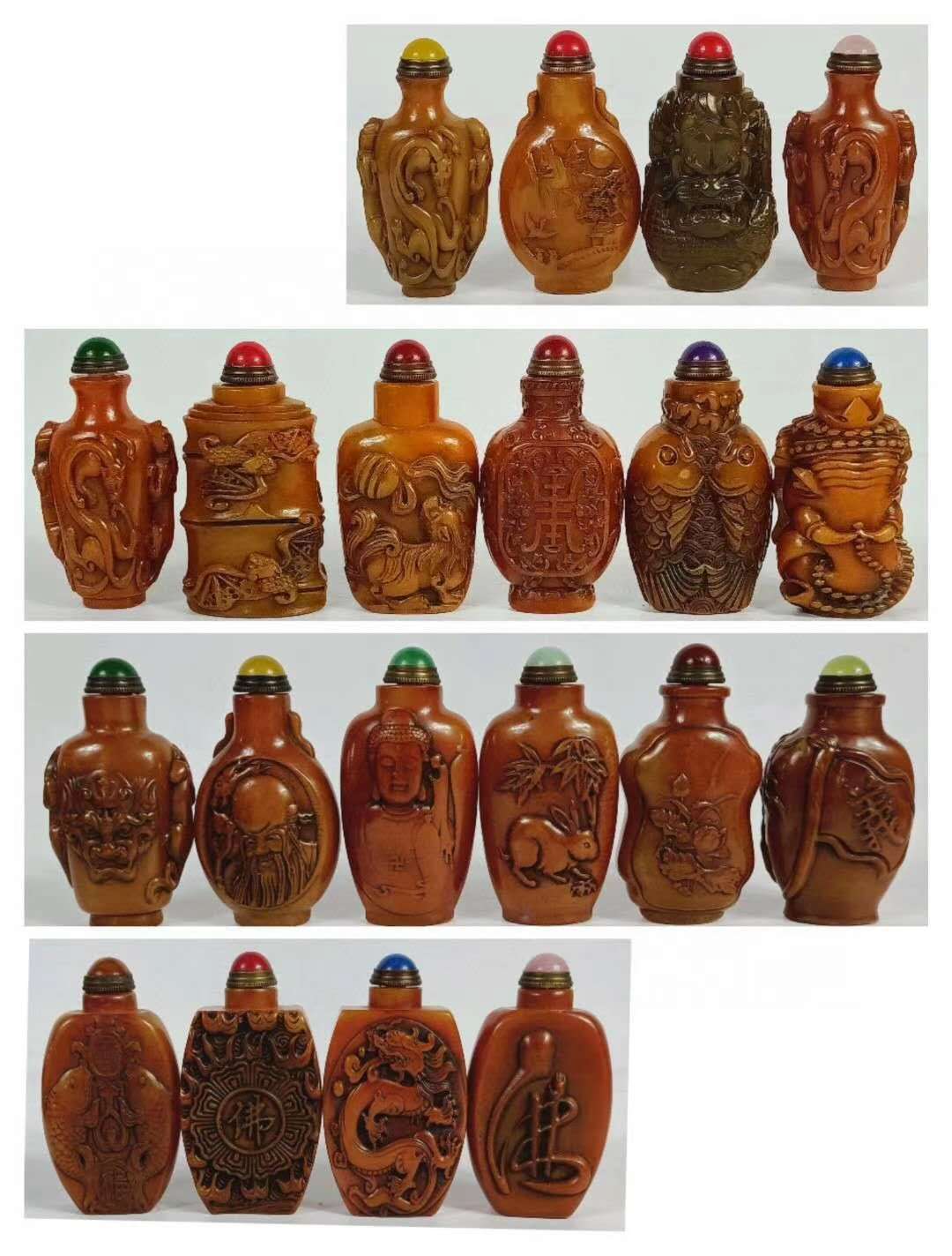 精品推荐—田黄鼻烟壶，将军罐