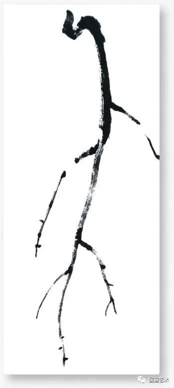 怎样画梅竹松树图片,儿童国画梅花入门画法步骤