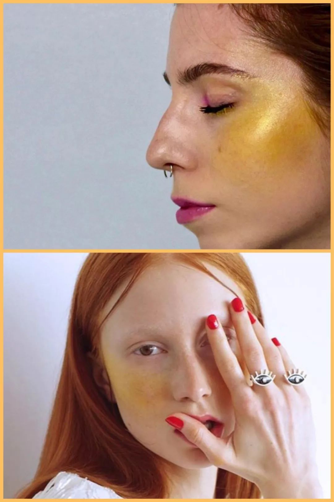 黑黄皮牛油果绿试色,清透显白裸色