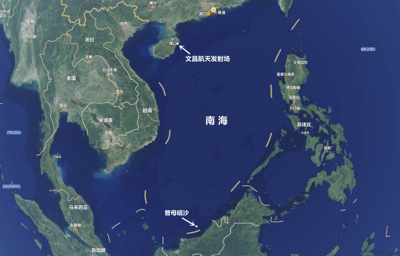 曾母暗沙还建灯塔吗,曾母暗沙距离海南岛有多远