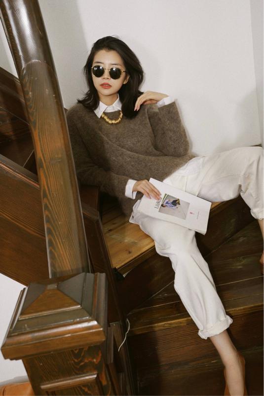 时尚博主三木穿搭,优衣库三木博主搭配