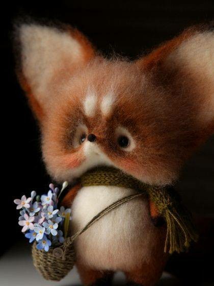 羊毛毡戳戳乐可爱萌物,羊毛毡可爱宠物教程