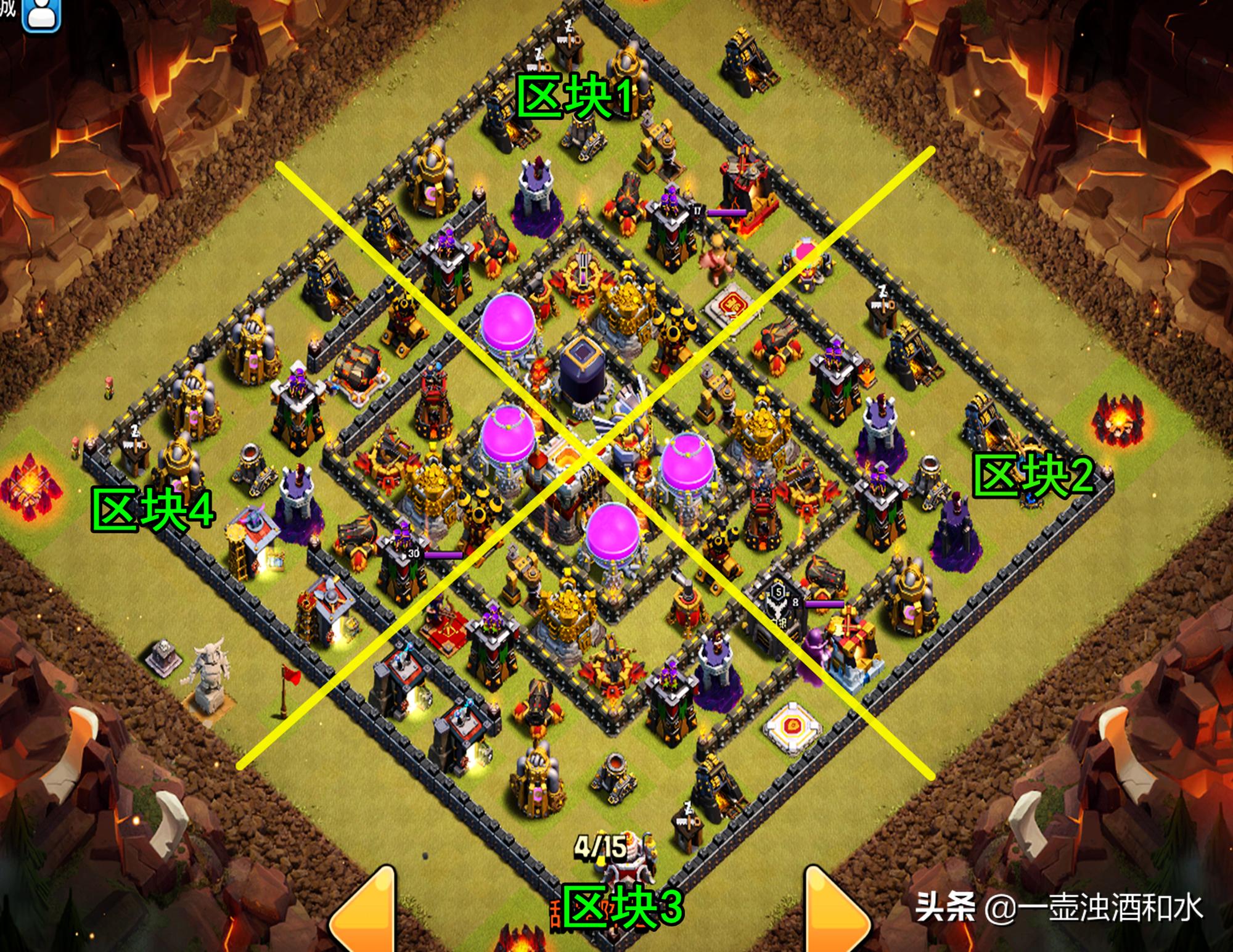 部落冲突10级矿工流打法,部落冲突十级大本营矿工打法思路