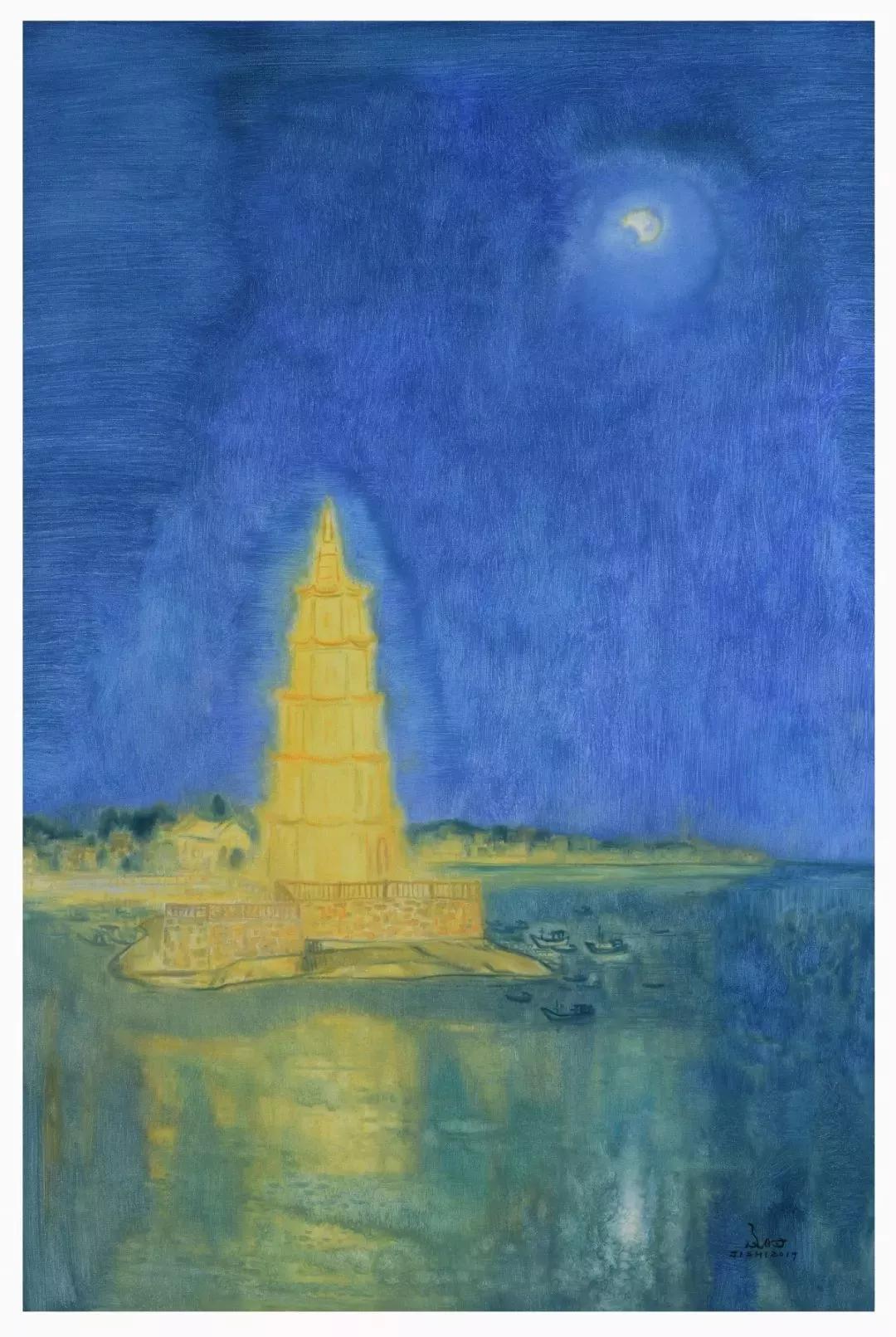 画笔寄乡思|潮起晋江——张及时油画艺术展在晋江开幕