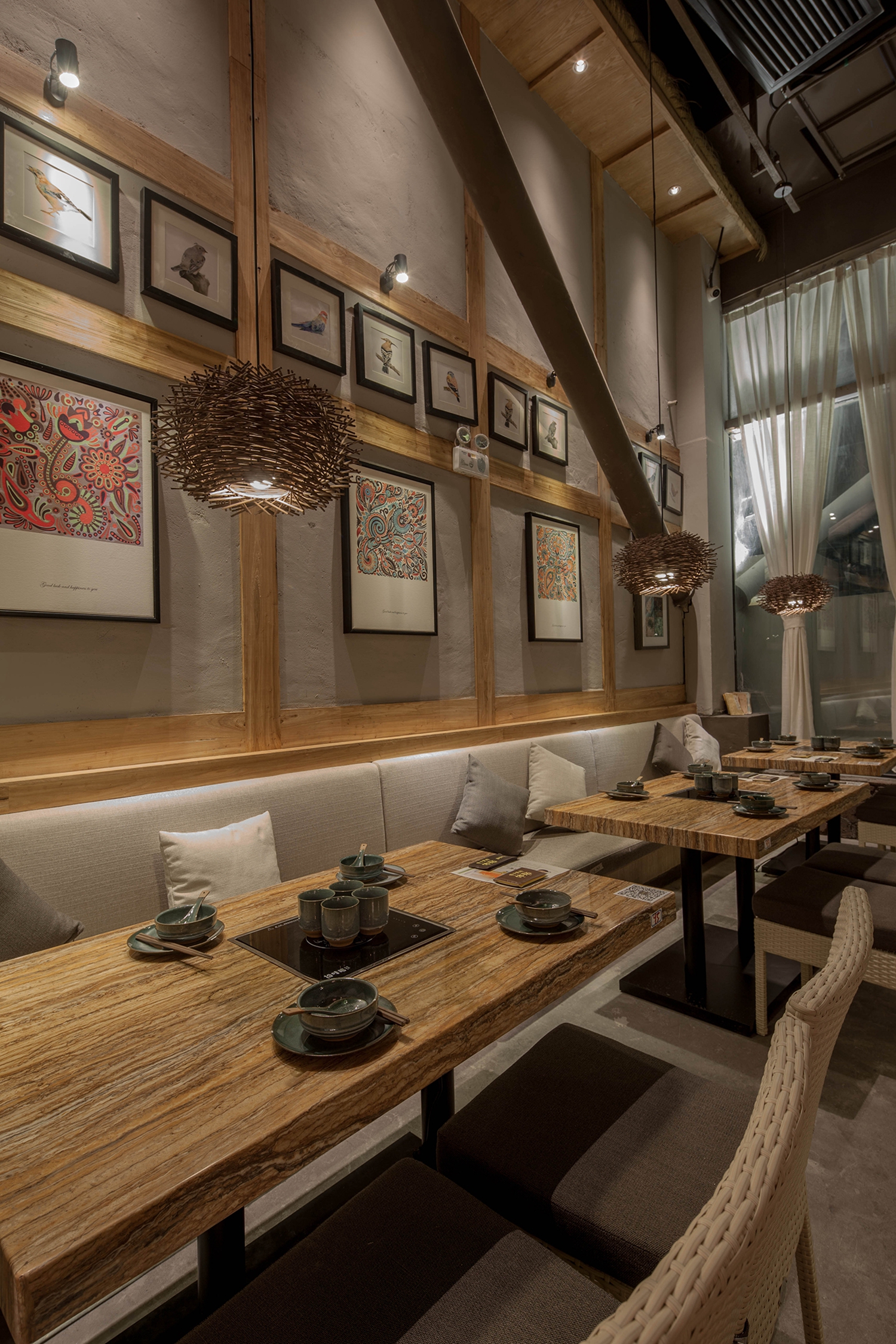 清汤餐厅设计,自然健康饮食的选择与搭配