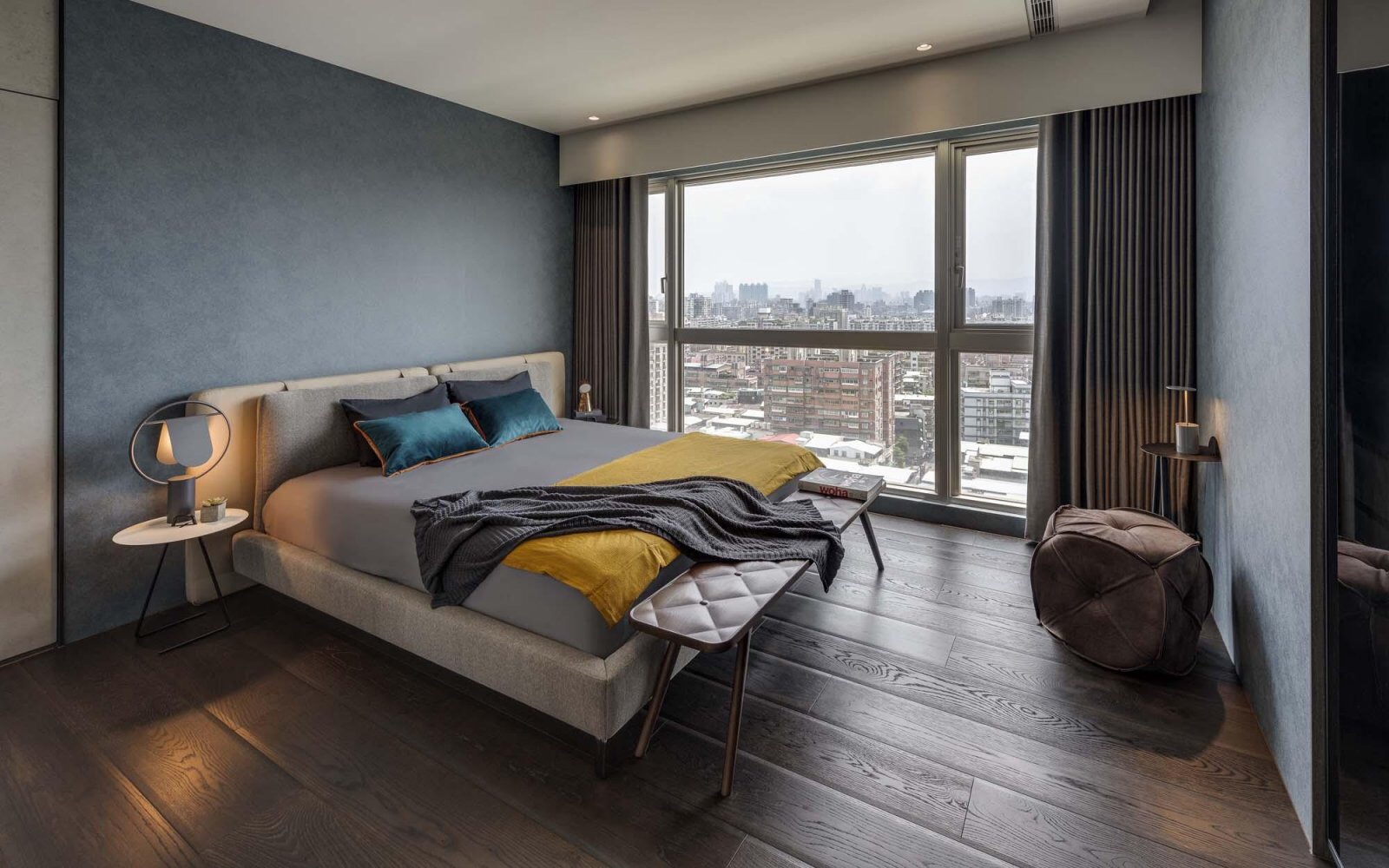 101平东户三房两厅两卫简约装修,3房二厅现代简约装修风格