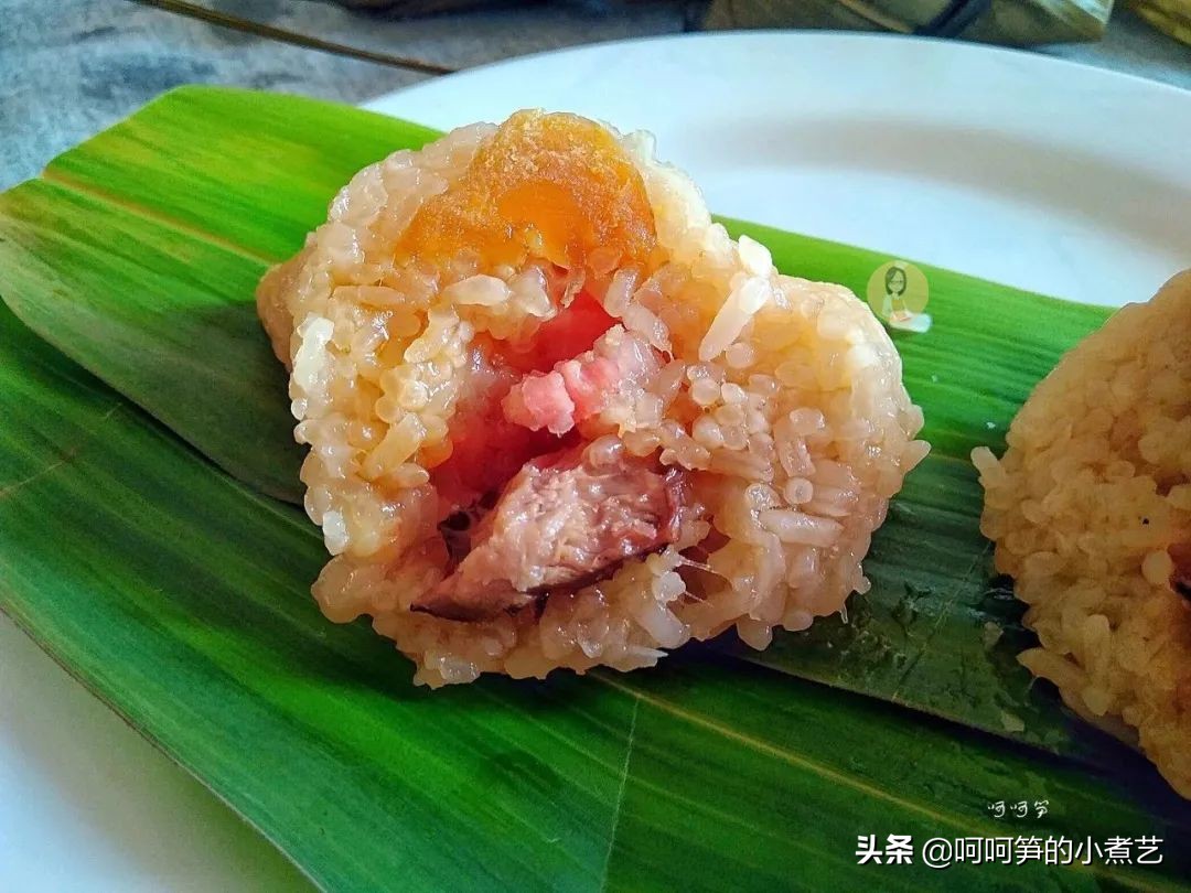 端午节快到了怎么制作水晶粽,端午节就吃咸蛋黄肉粽简单易学