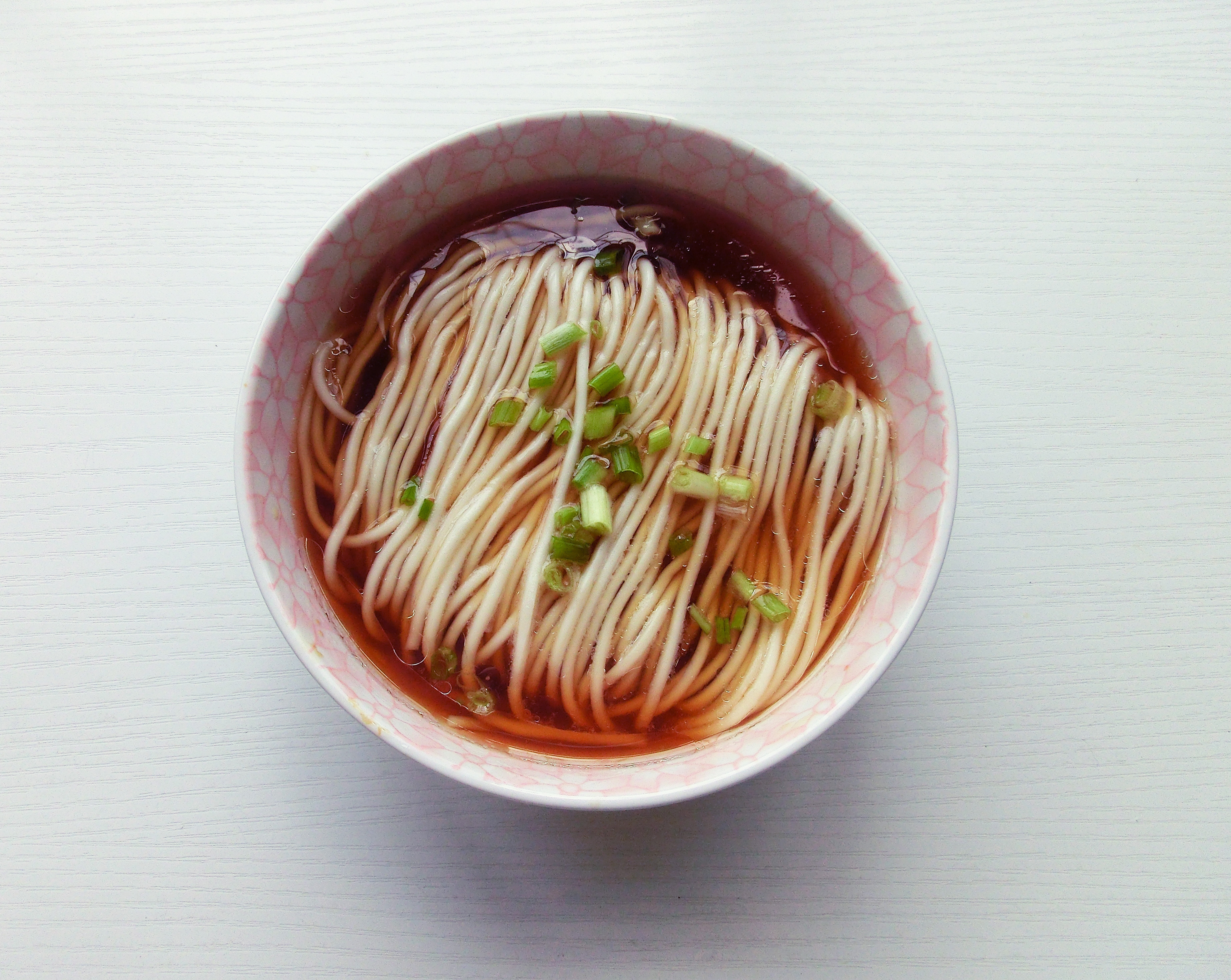 阳春面的酱油面,阳春面全是生抽味