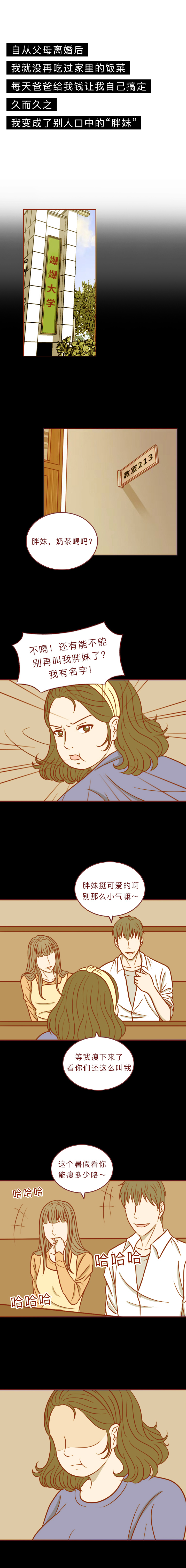 胖女孩减肥成功但却得了厌食症,胖女孩吃减肥药反弹