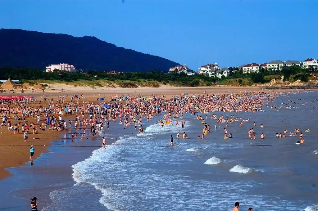 上海周边干净的沙滩,上海沙滩