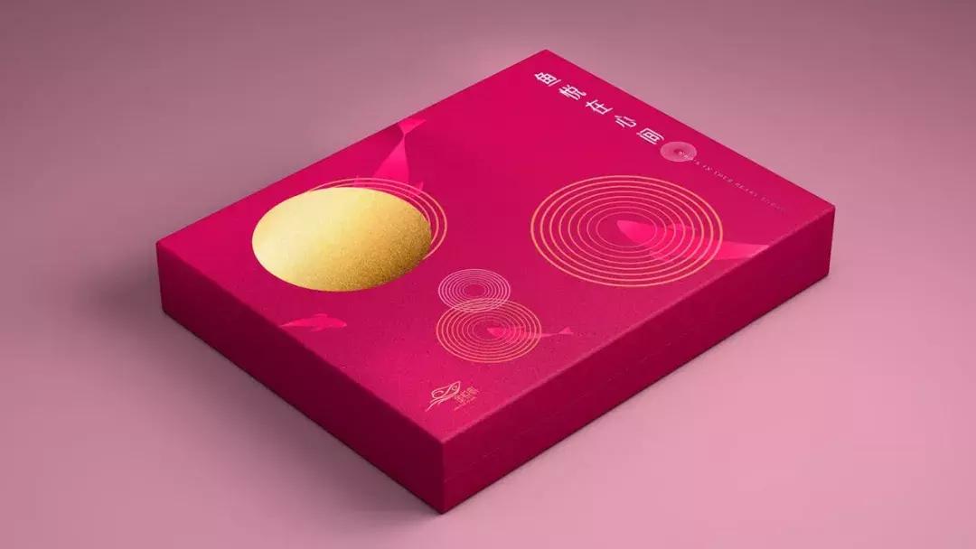 月饼礼盒港风包装设计图,月饼礼盒包装设计