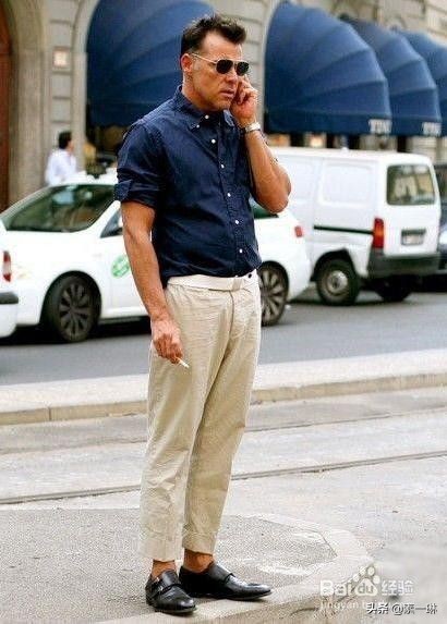 夏季胖矮男生显瘦穿搭,胖人夏天穿什么显瘦男生