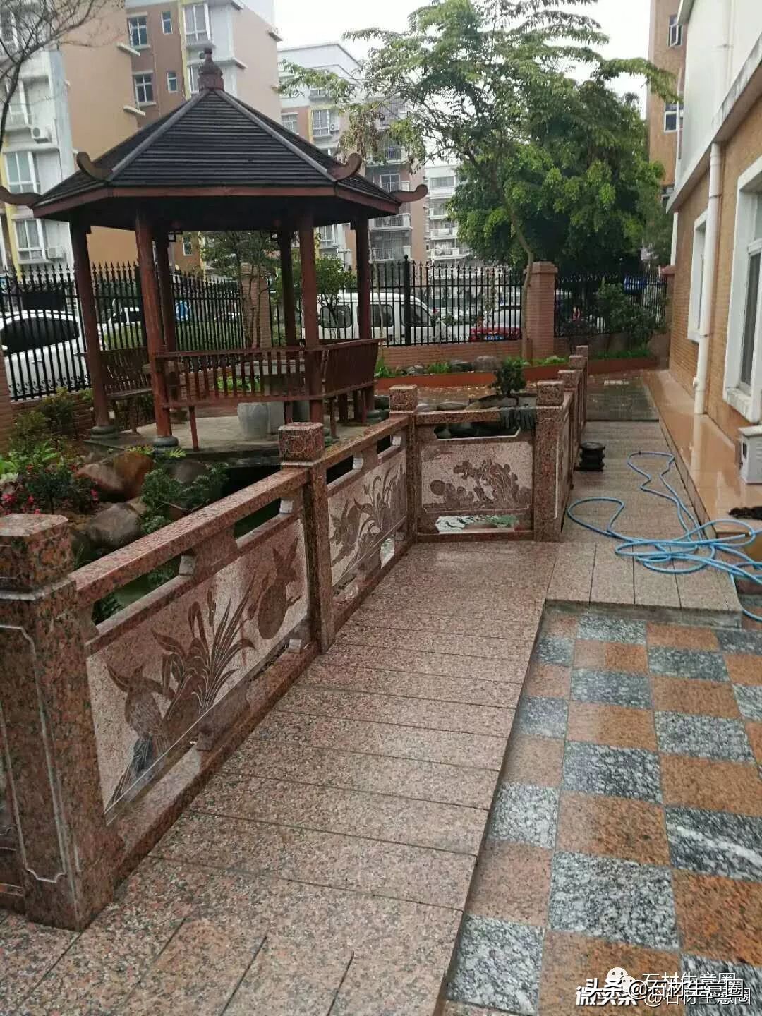 g682花岗岩河道栏杆,湖南河道花岗岩石栏杆