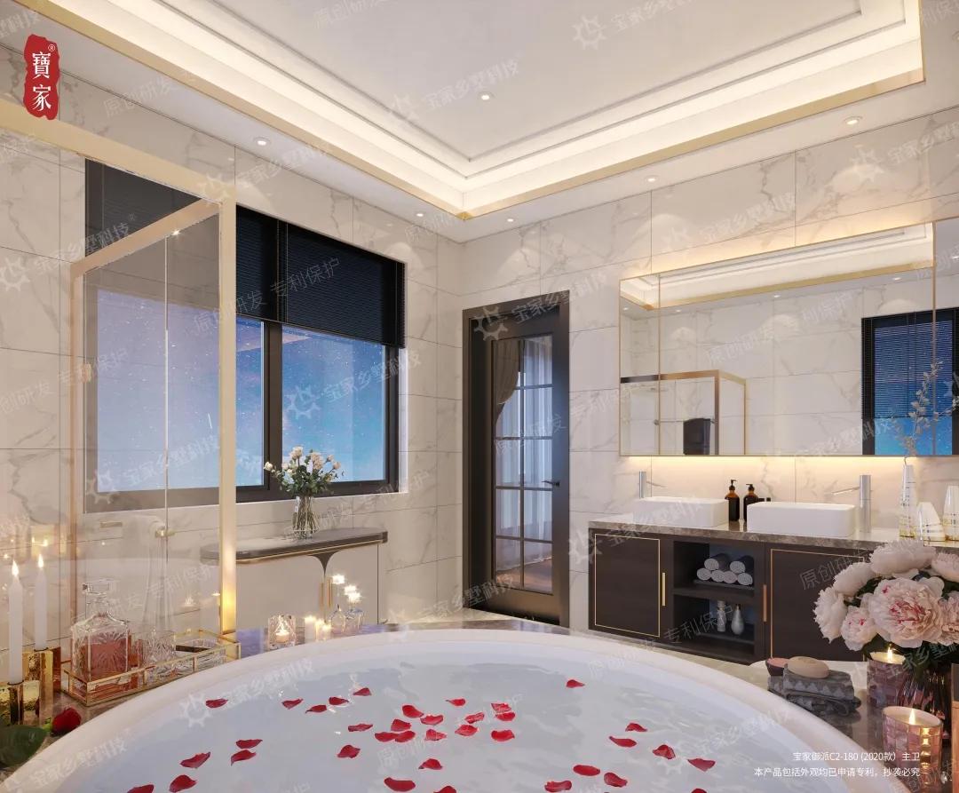 这栋和明信片一样美的乡村别墅样板间，会落在你家宅基地吗？