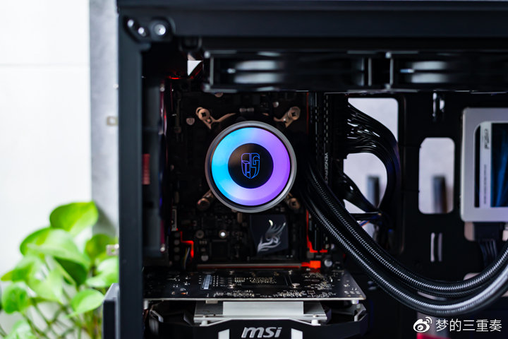 九州风神玄冰240水冷拆解,九州风神冰元素240水冷评测