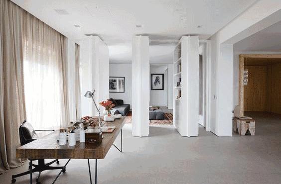 半墙隔断怎么做好看又实用,美观又节省空间的几种隔断方式