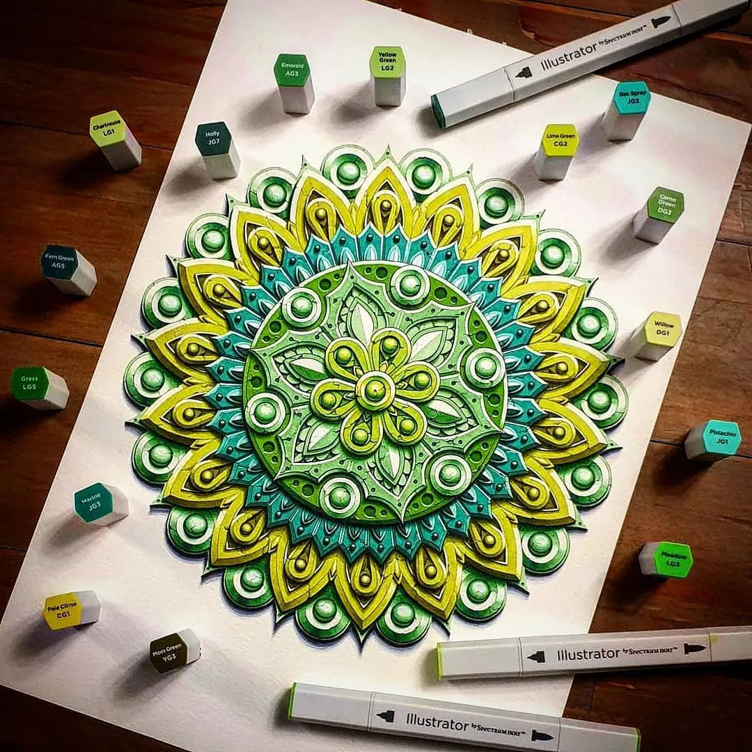 最解压的能治愈强迫症的解压视频,好看的抑郁画图文