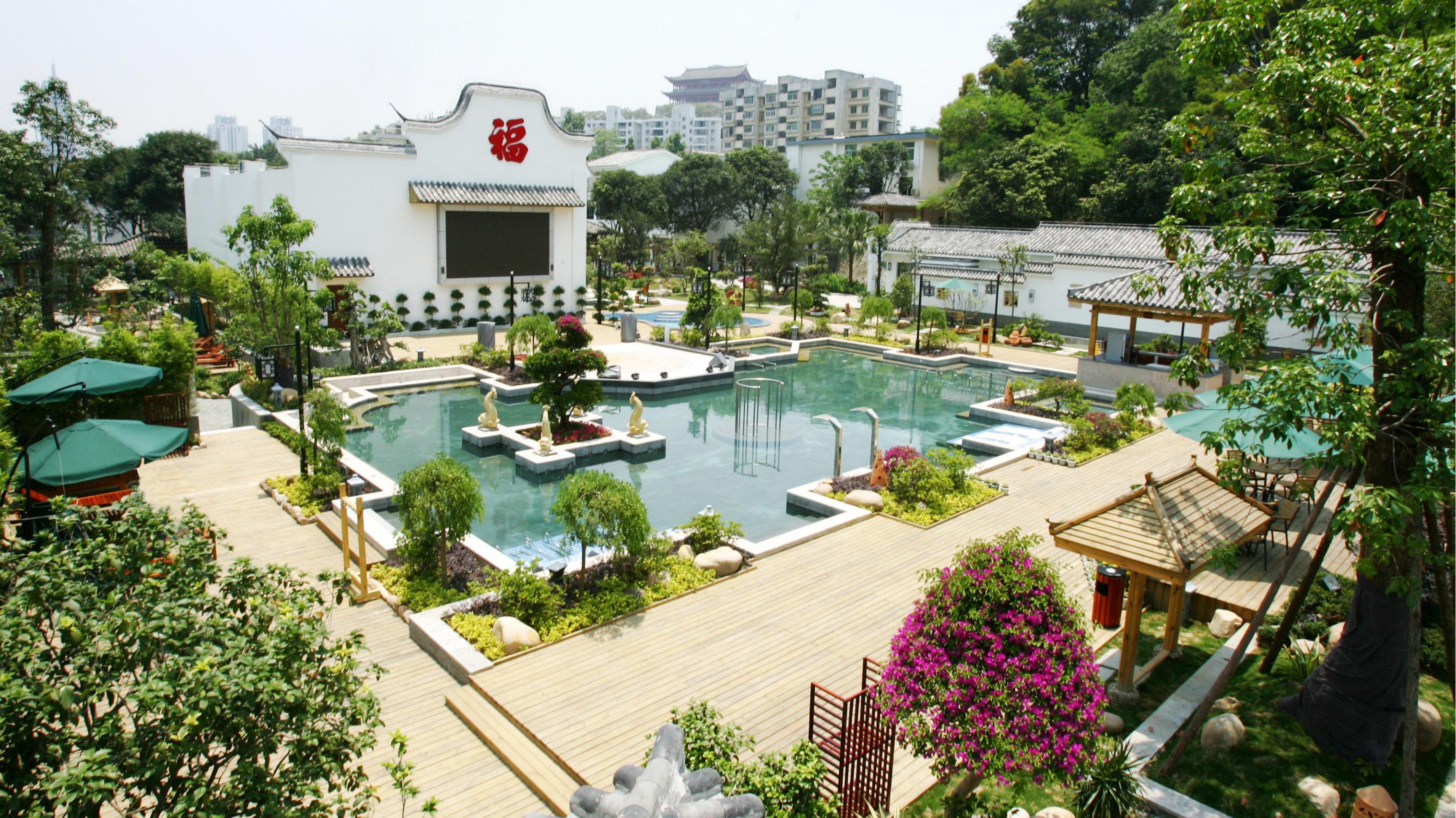 福州大东湖海洋温泉度假村,福州哪里有单独包间的温泉