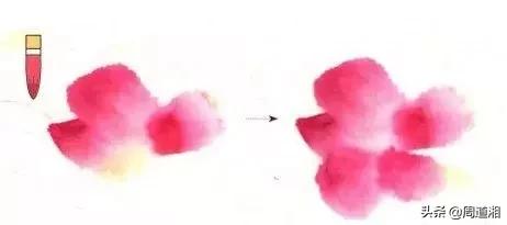 100幅桃花画,怎么画桃花树林