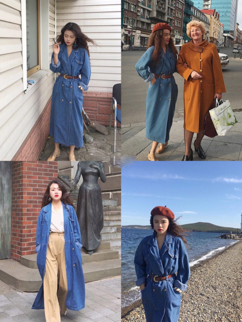 厚中长款风衣推荐,好看的中年风衣