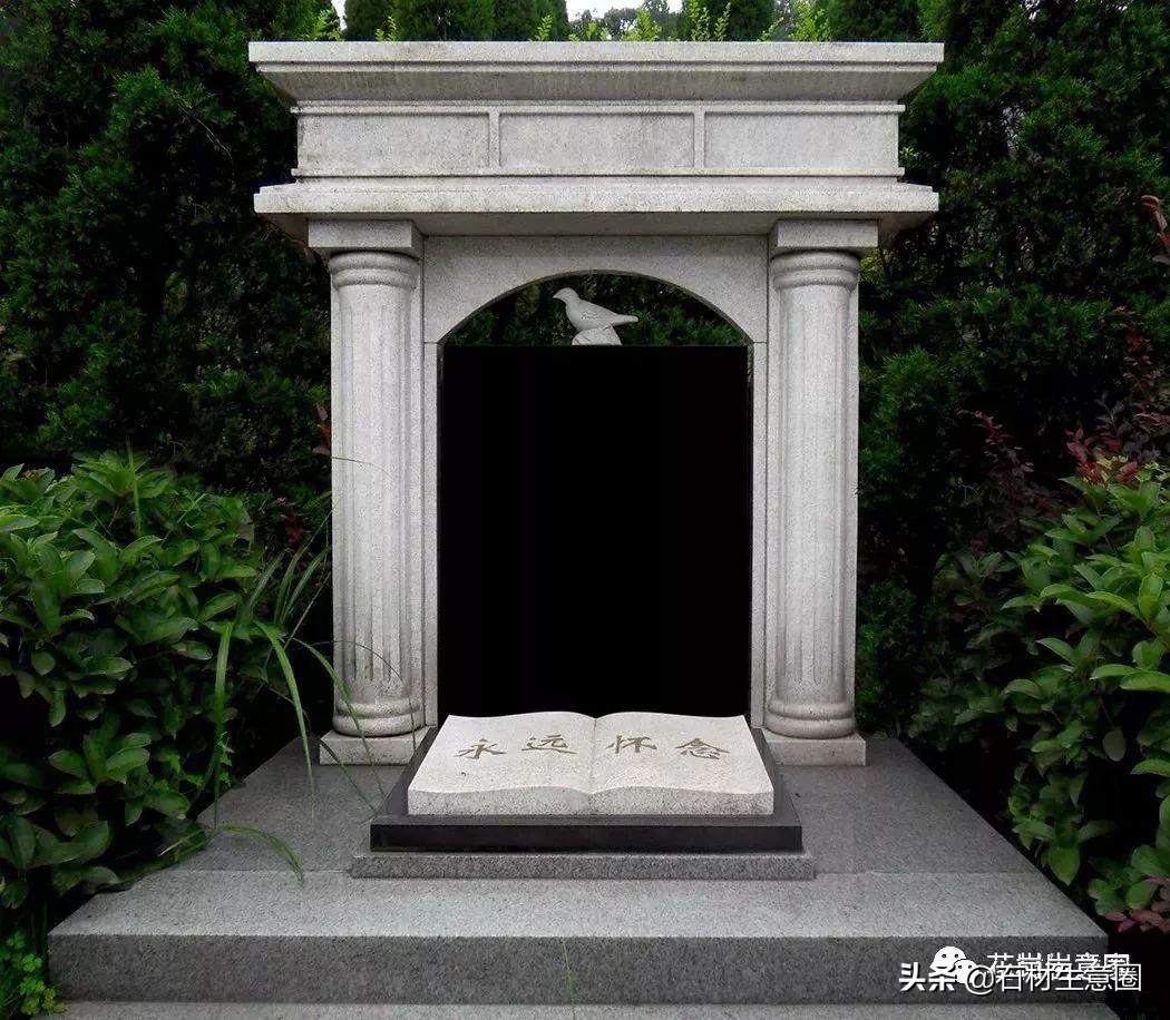 墓碑石材产地及价格,100种墓碑图片