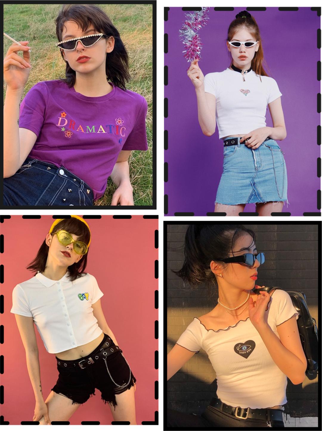 浓郁色调中性风高级店铺分享女生,美式小众风店铺