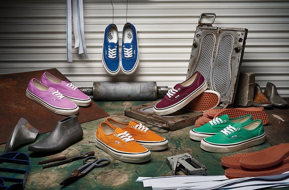 VANS安纳海姆回归,冷艳配色见过没