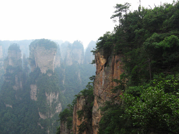 张家界天门山大自然鬼斧神工,到张家界天门山自由行攻略图片