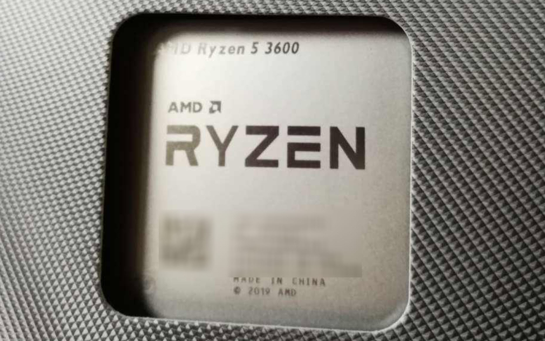 今年装机就它吧!战力最强的CPU无疑是AMD的三代锐龙R5-3600