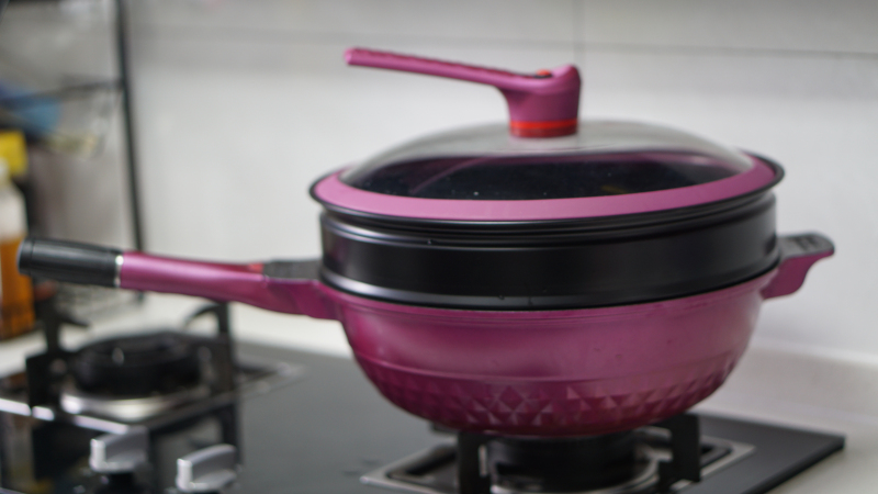 英国帝伯朗钛钻不粘锅,做一桌好菜,只需要这一口锅