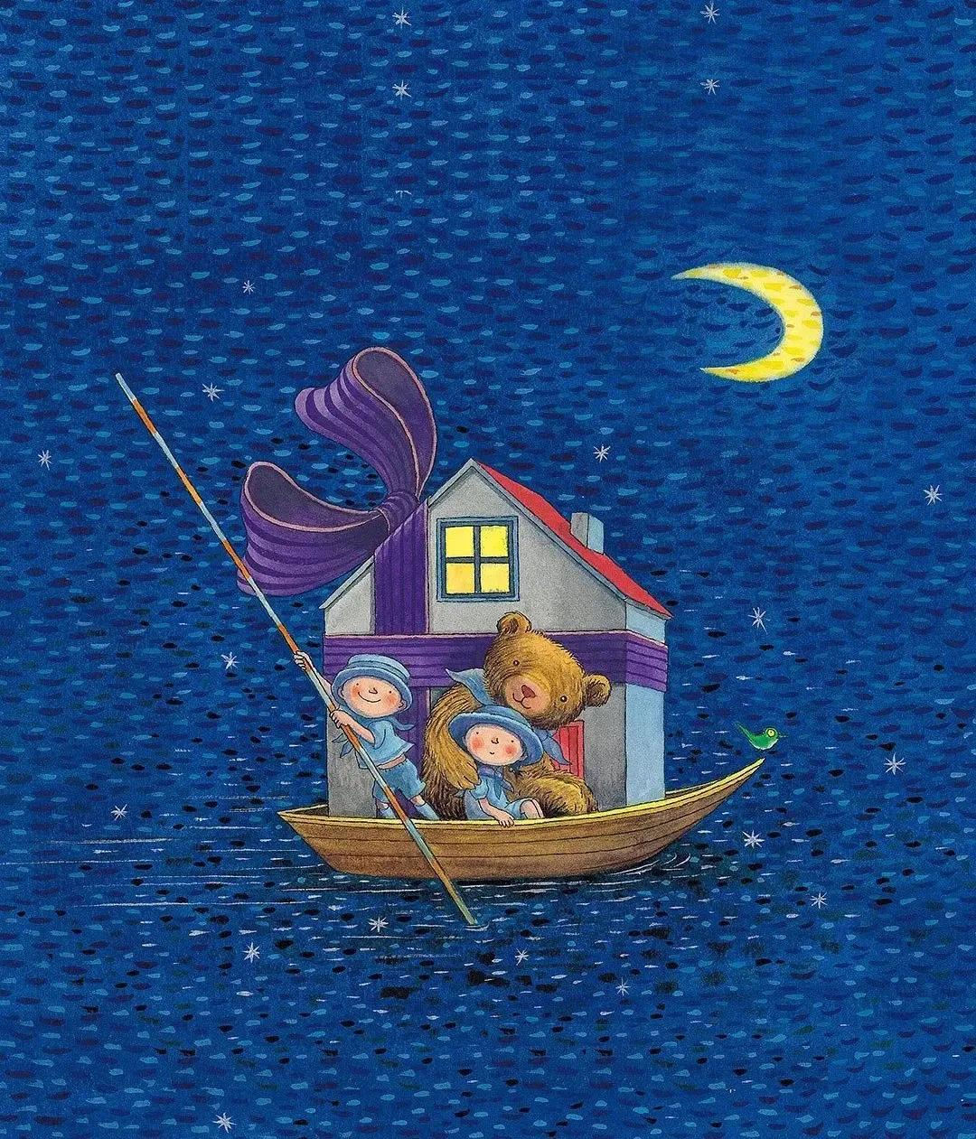 幾米让我们一起做片刻的美梦吧