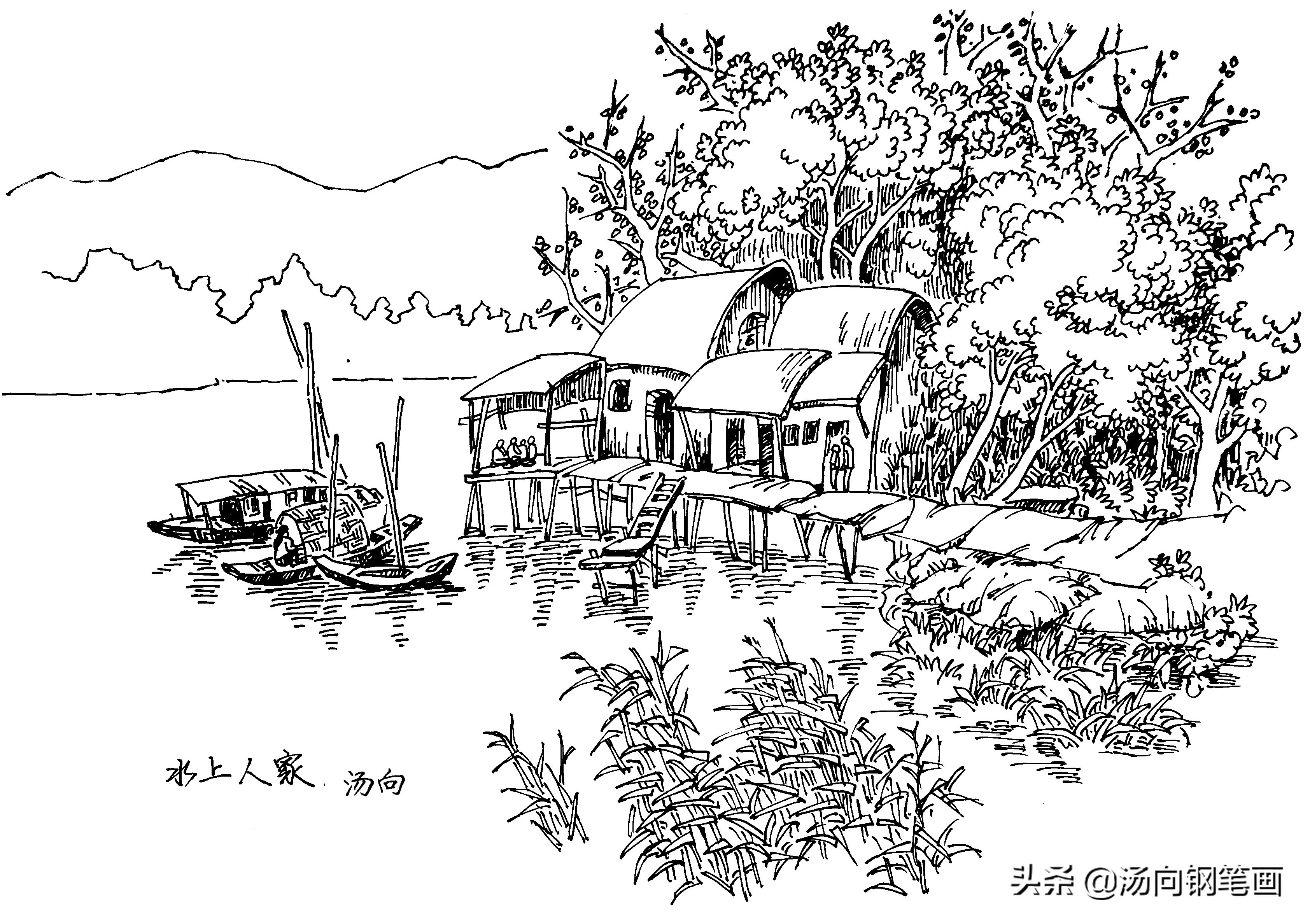 零基础学钢笔速写,零基础学钢笔书法