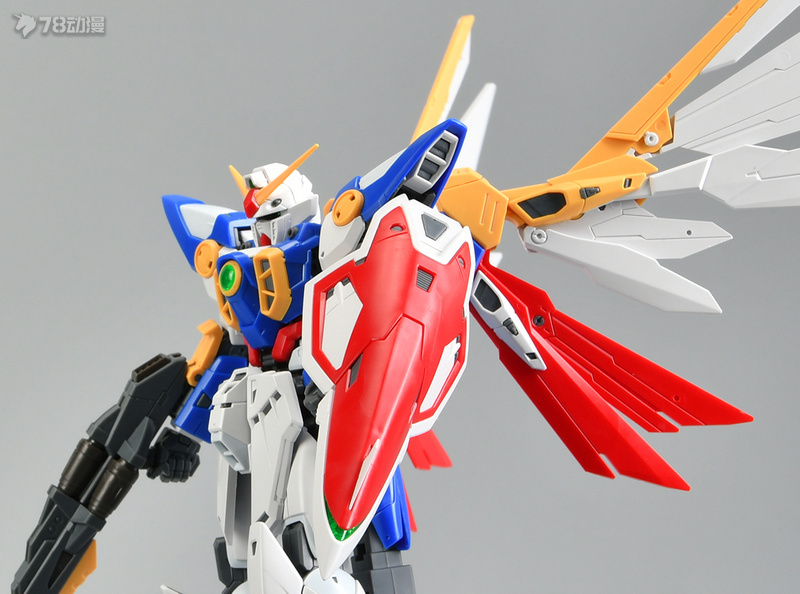 万代高达rgrx78-2,万代rg飞翼零式高达